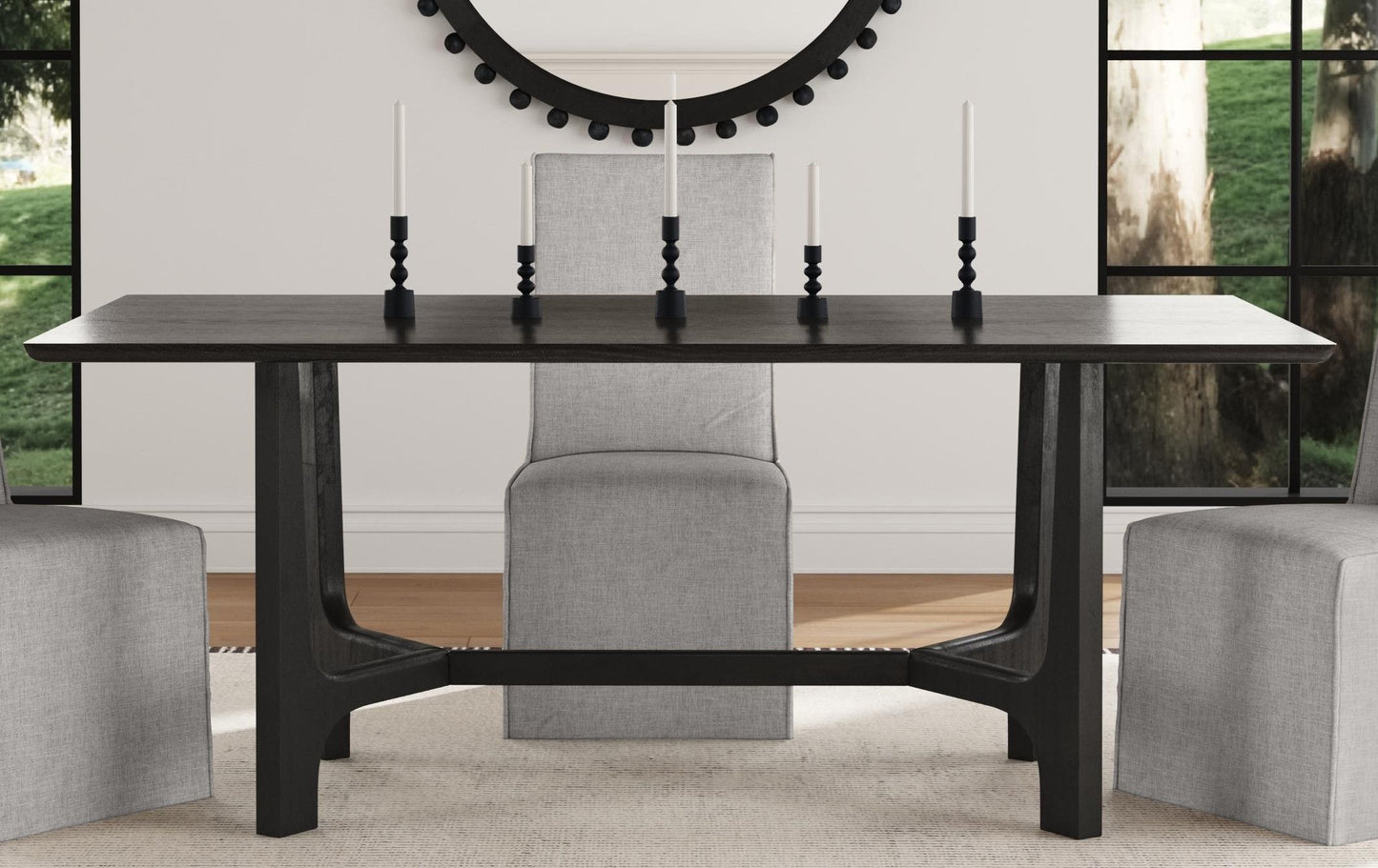Dunnigan - Dining Table - Black