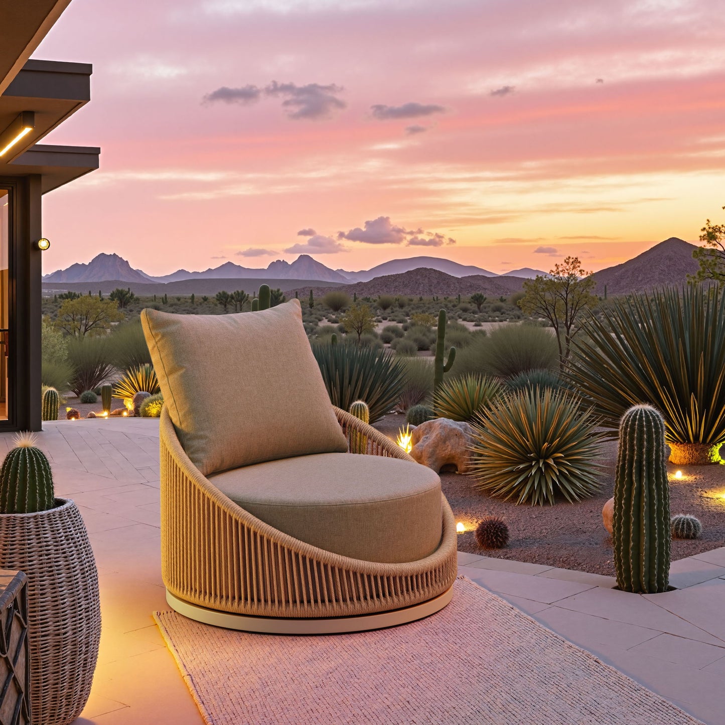 Cabana - Swivel Chair - Multicolor