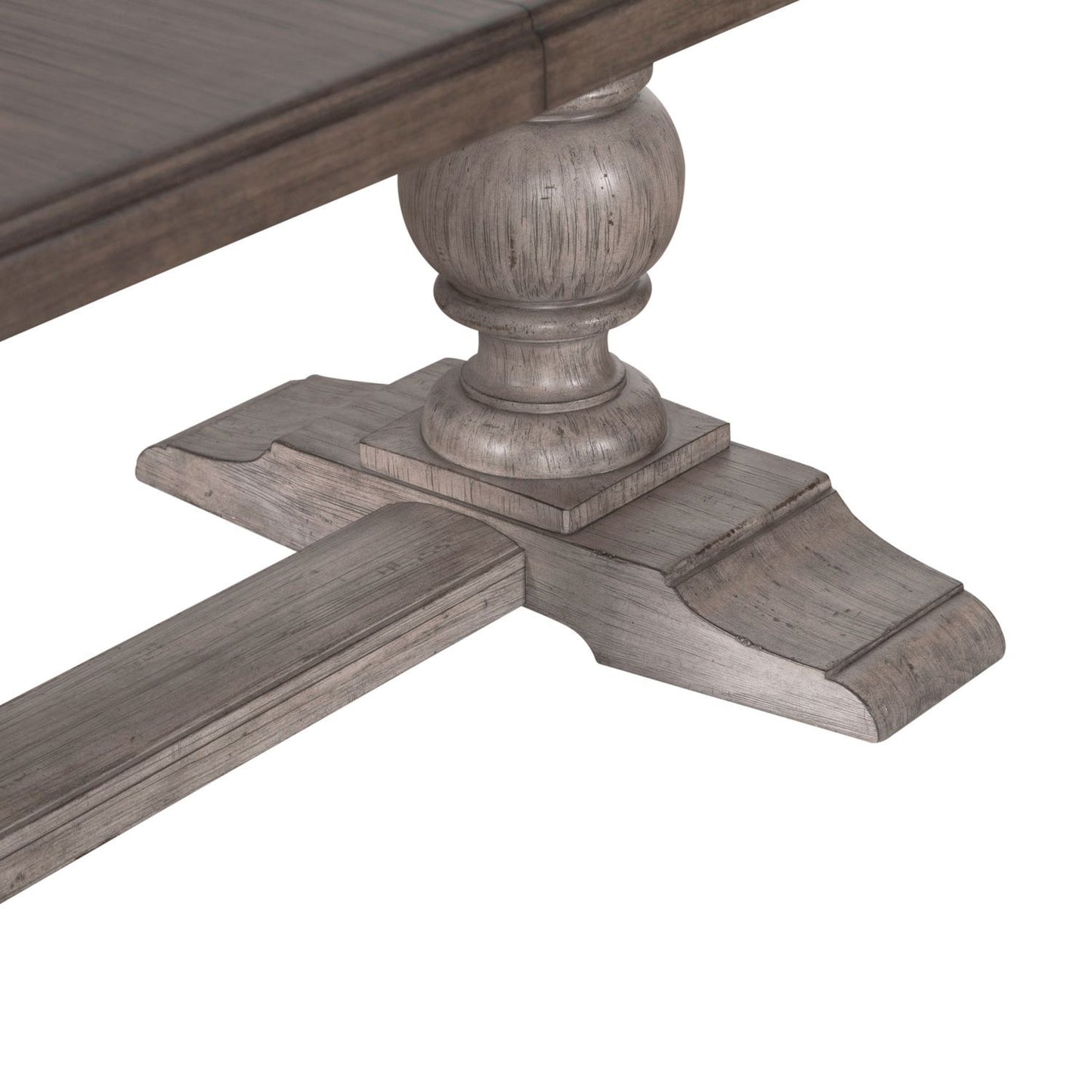 River Place - Trestle Table - Gray