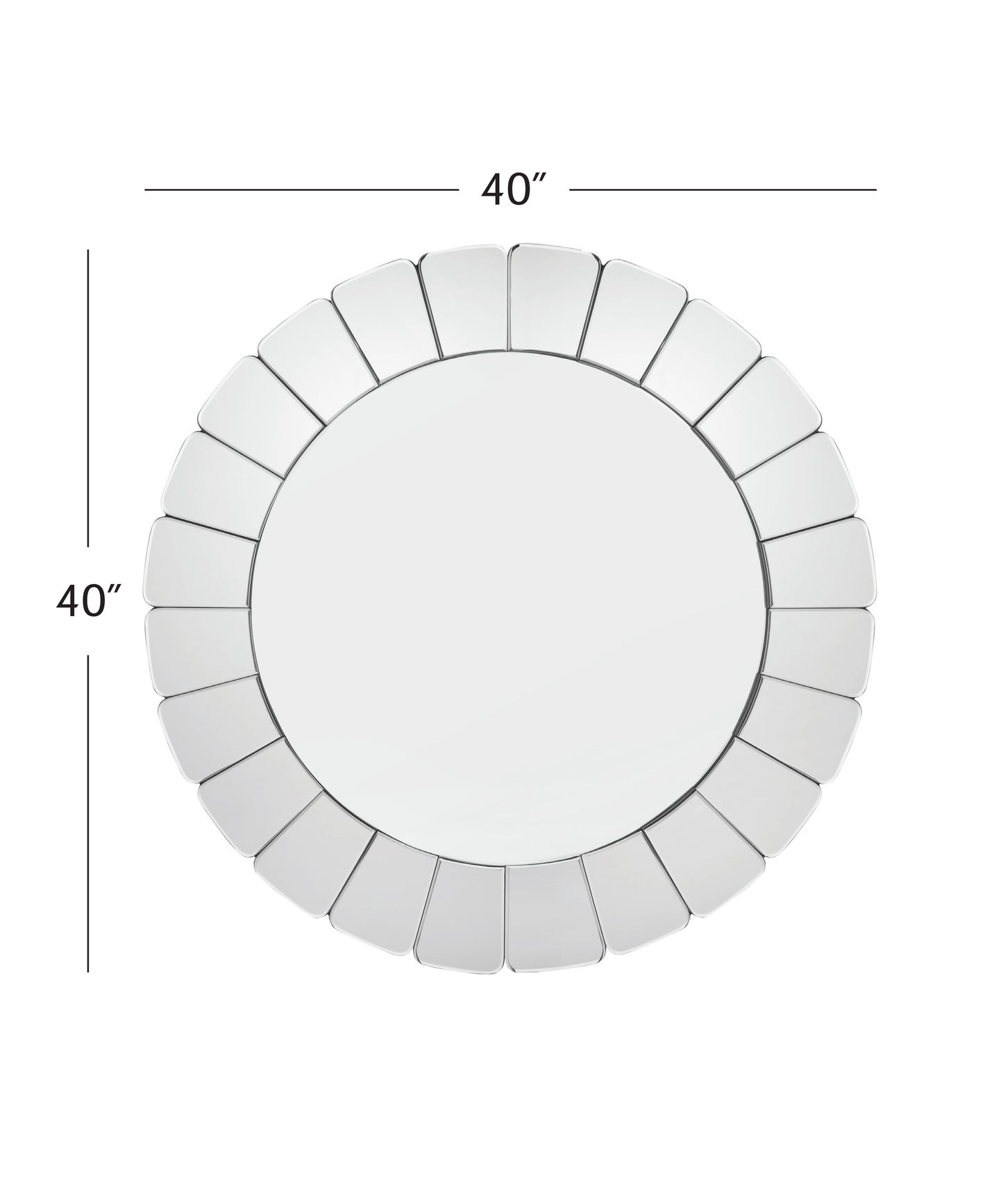 Leona - Wall Mirror - Clear