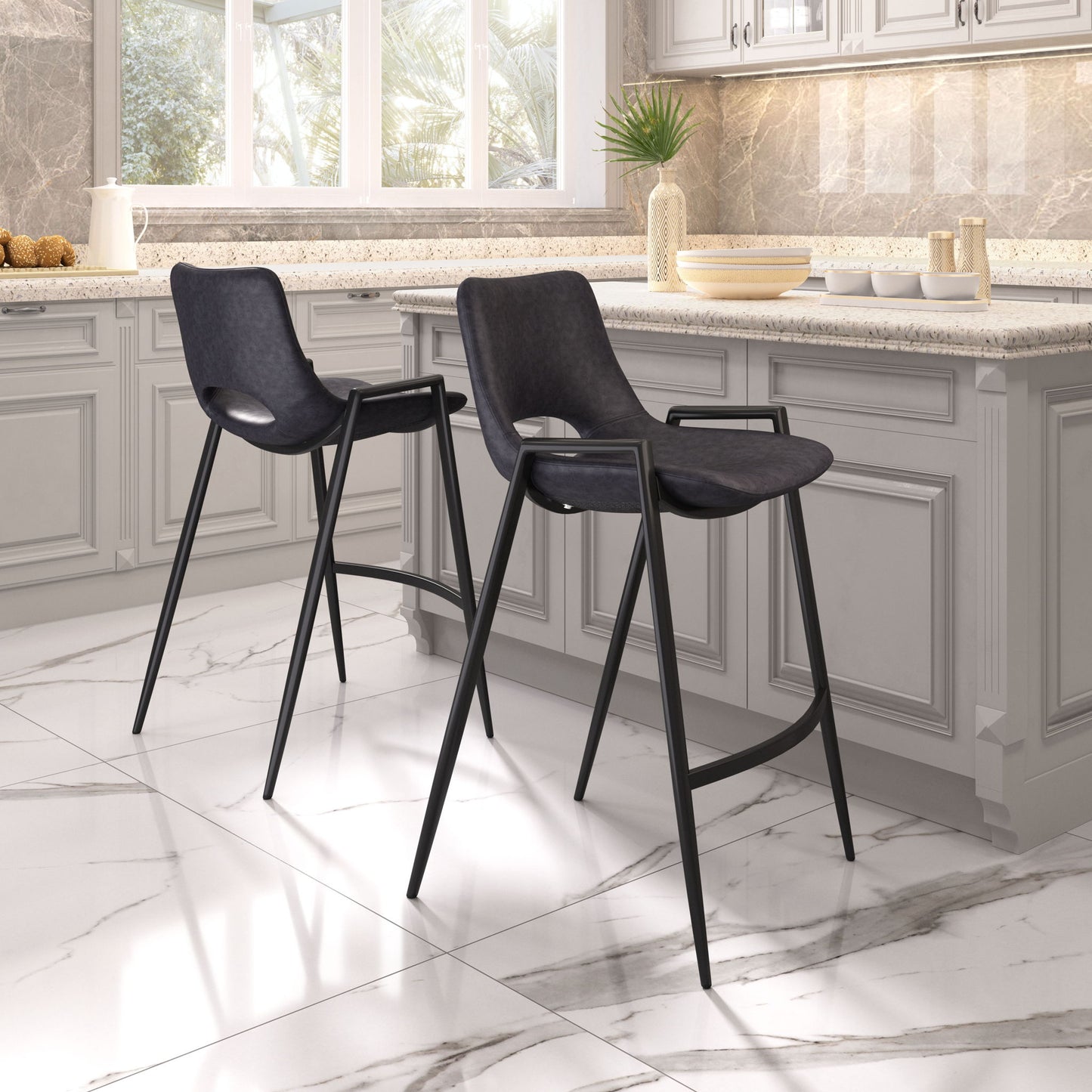 Desi - Counter Chair (Set of 2)
