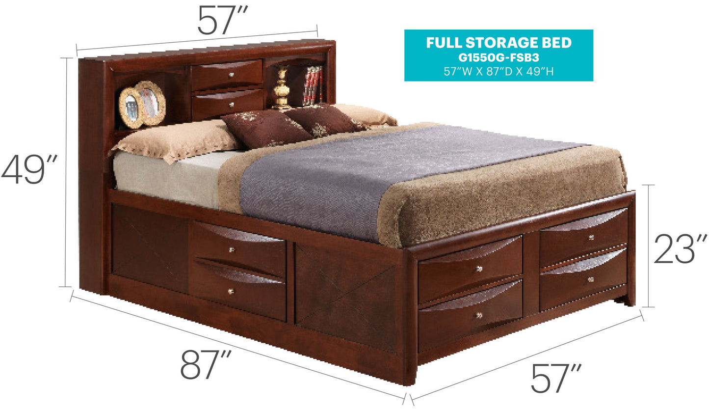 Glory Furniture - Marilla - Storage Bed
