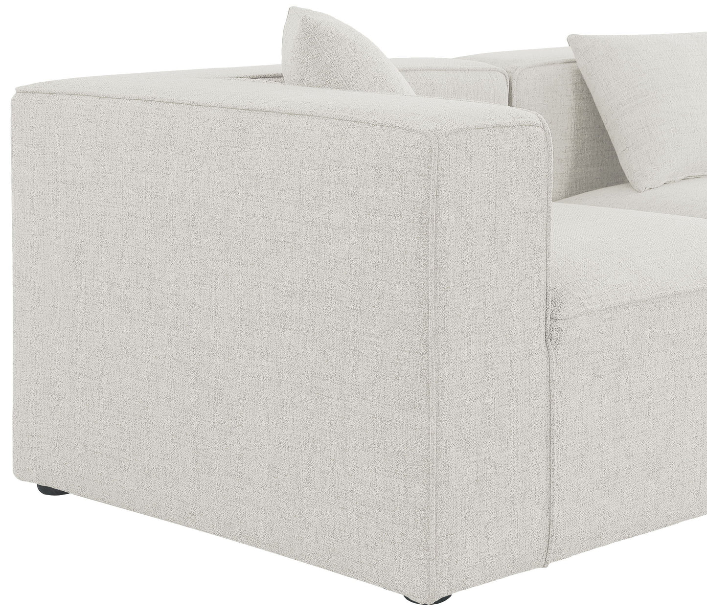 Cube - Modular Sectional 5 Piece - Cream