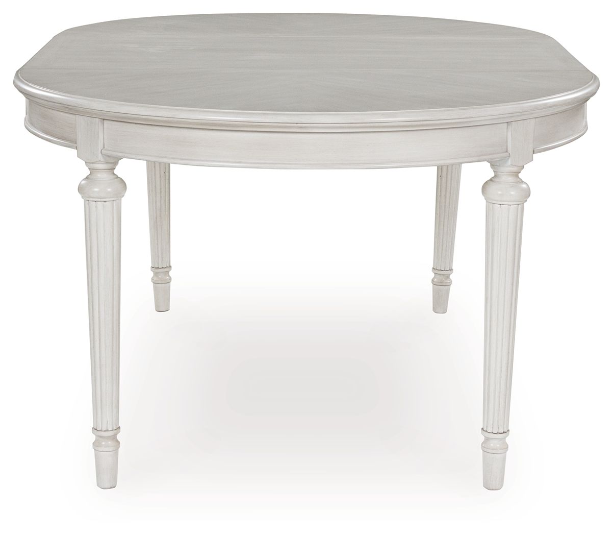 Montelaine - Antique White - Oval Dining Room Extension Table