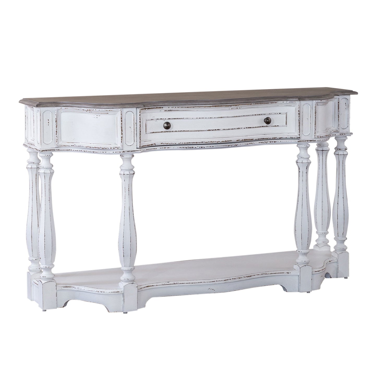 Magnolia Manor - Hall Console Table - White