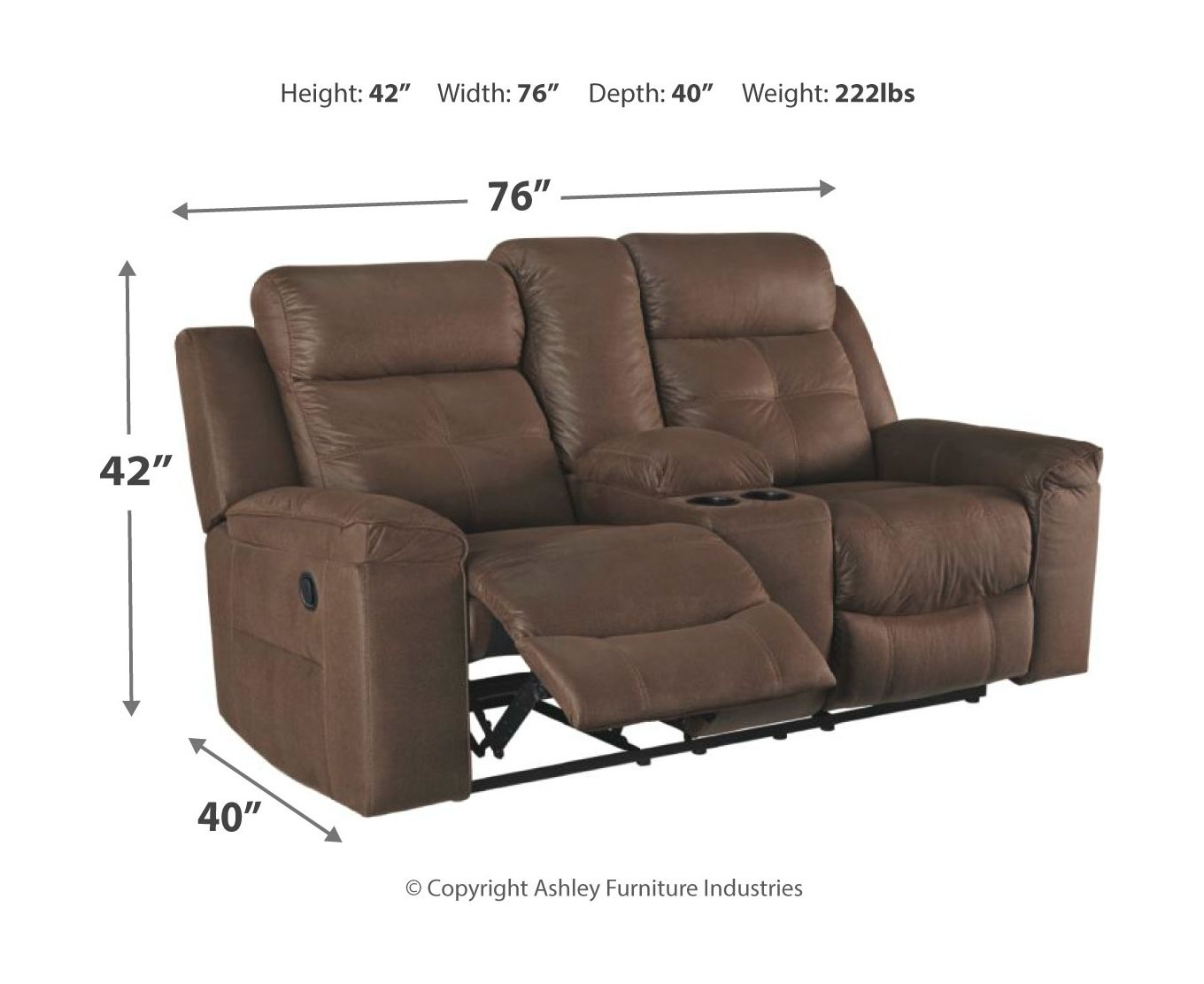 Jesolo - Reclining Living Room Set