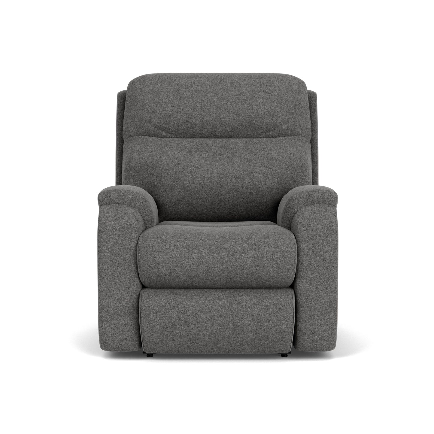 Penn - Fabric Power Rocking Recliner With Power Headrest & Lumbar