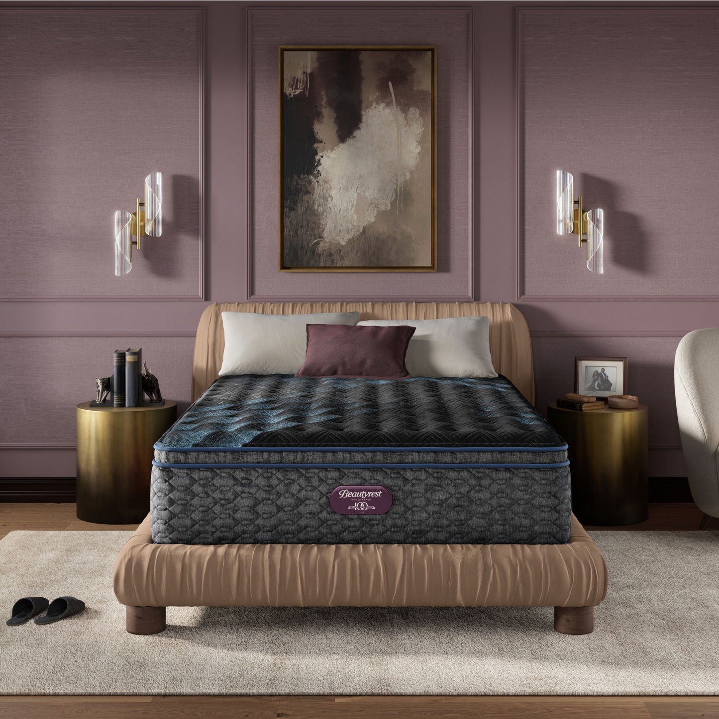 Beautyrest World Class - Level Four Firm Pillow Top Mattress