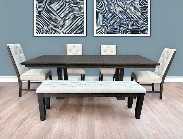 Herbert - Side Chair (Set of 2) - Espresso / Beige