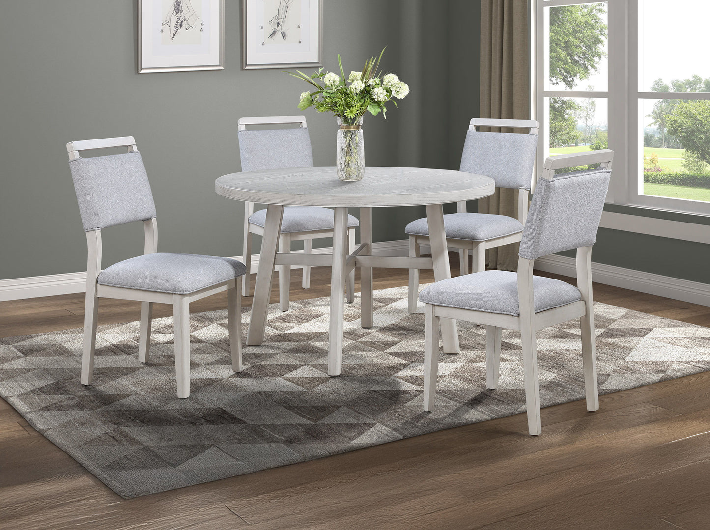 Blanche - Side Chair (Set of 2) - Antique White