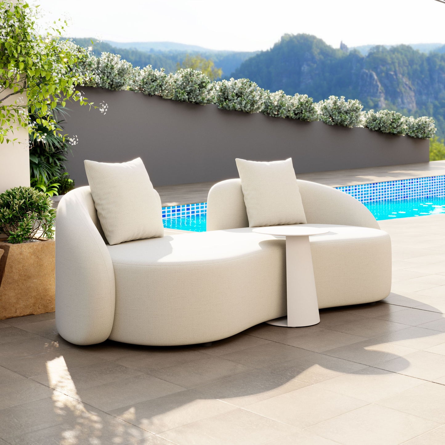 Sunny Isles - Loveseat - Beige