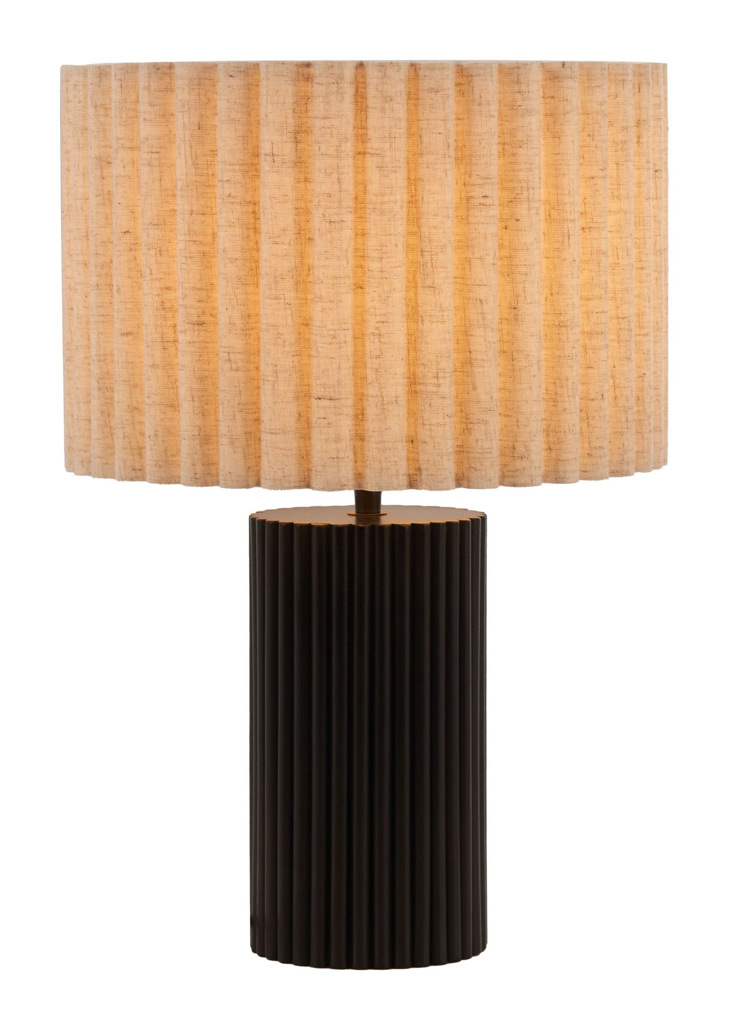 Aurora - Table Lamp - Beige & Black