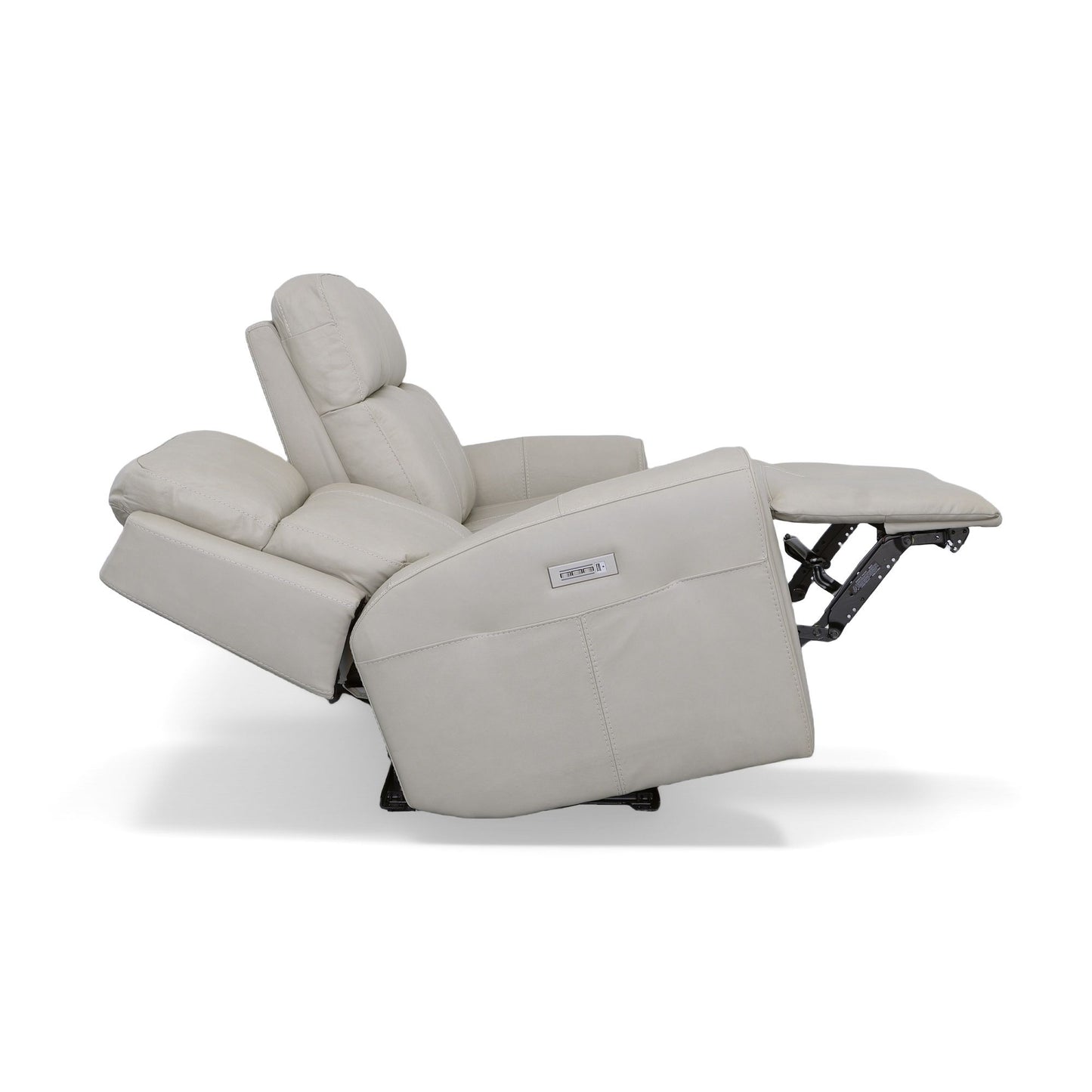 Barnett - Power Reclining Sofa with Power Headrests & Lumbar