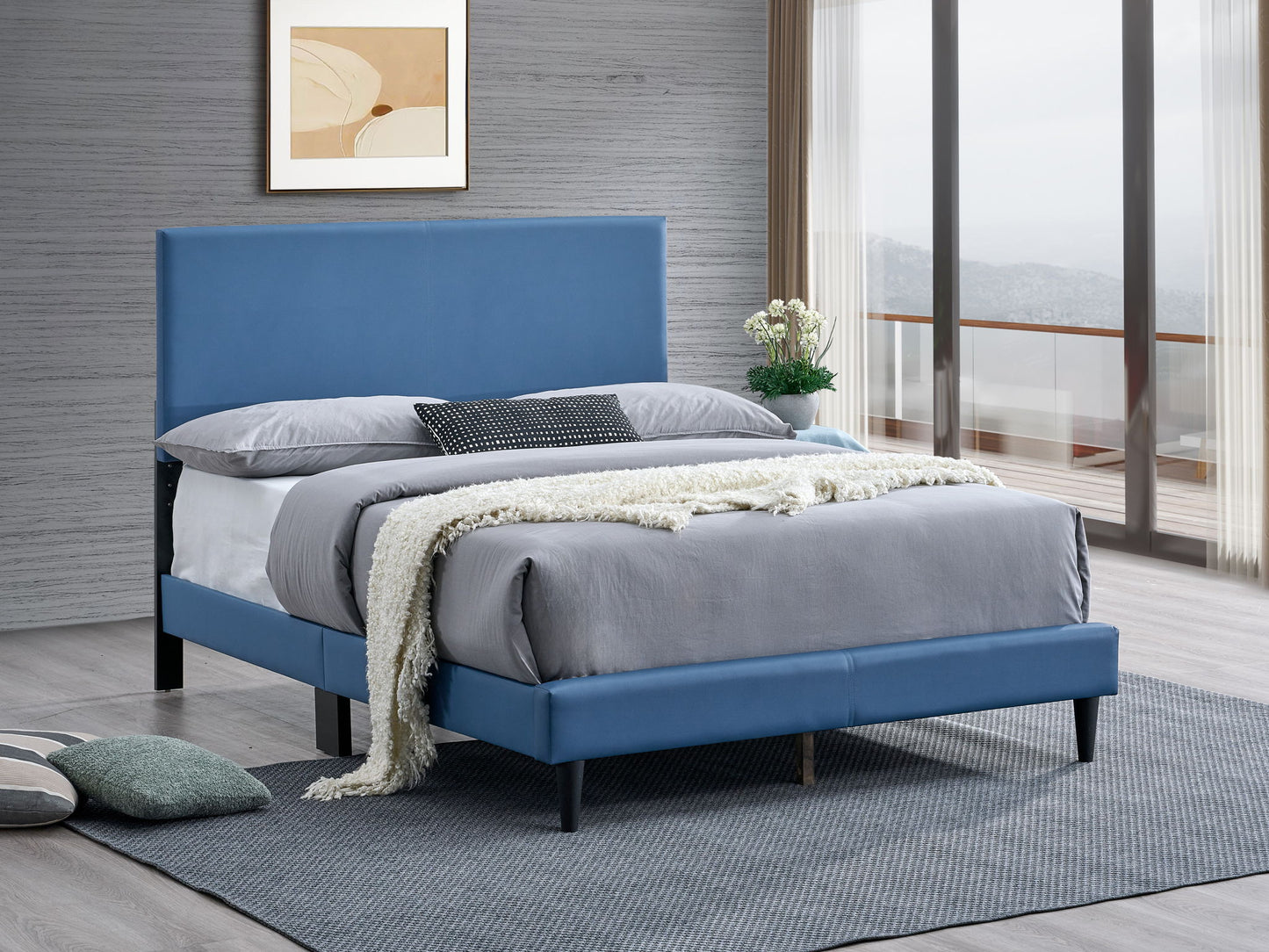 Baron - Upholstered Platform Bed