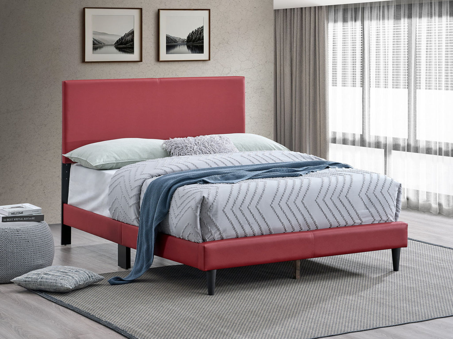 Baron - Upholstered Platform Bed