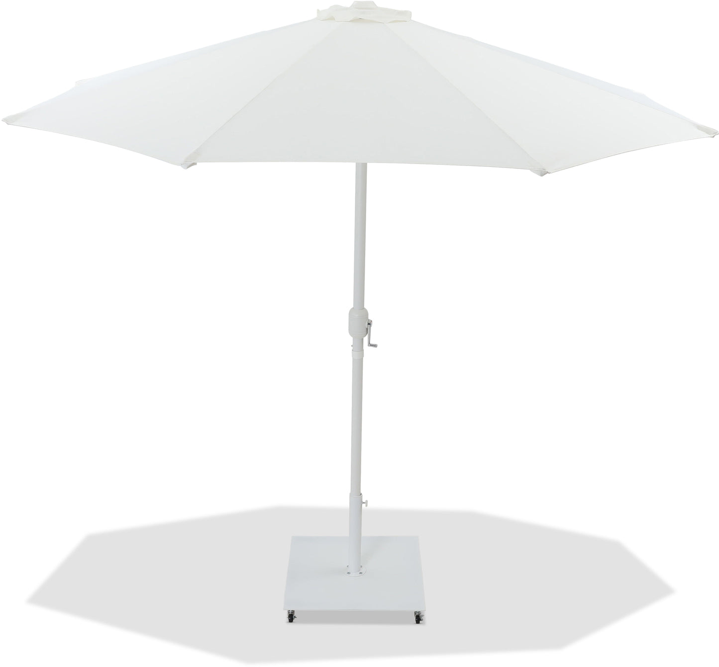 Fiji - Aluminum Patio Umbrella With Square White Base