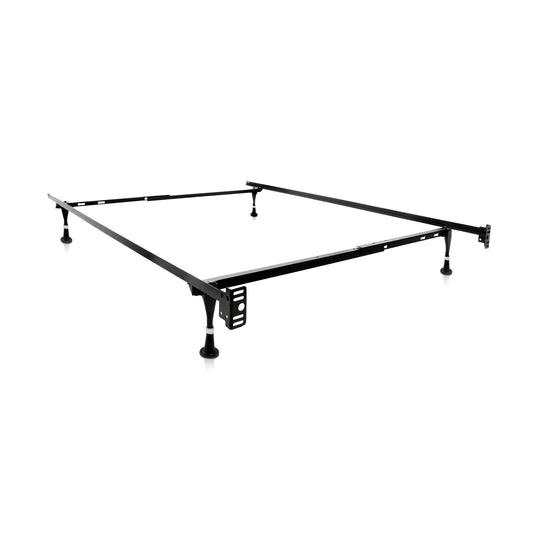 Twin Over Full Adjustable Bed Frame - Wheels