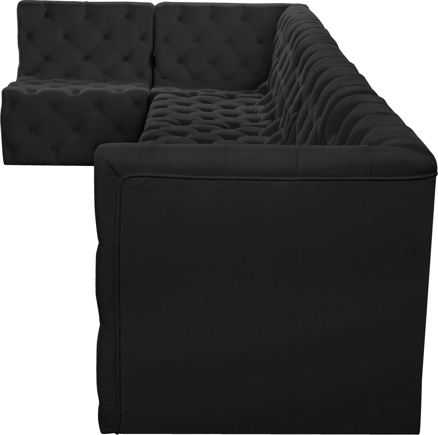 Tuft - Modular Sectional 6 Piece - Black