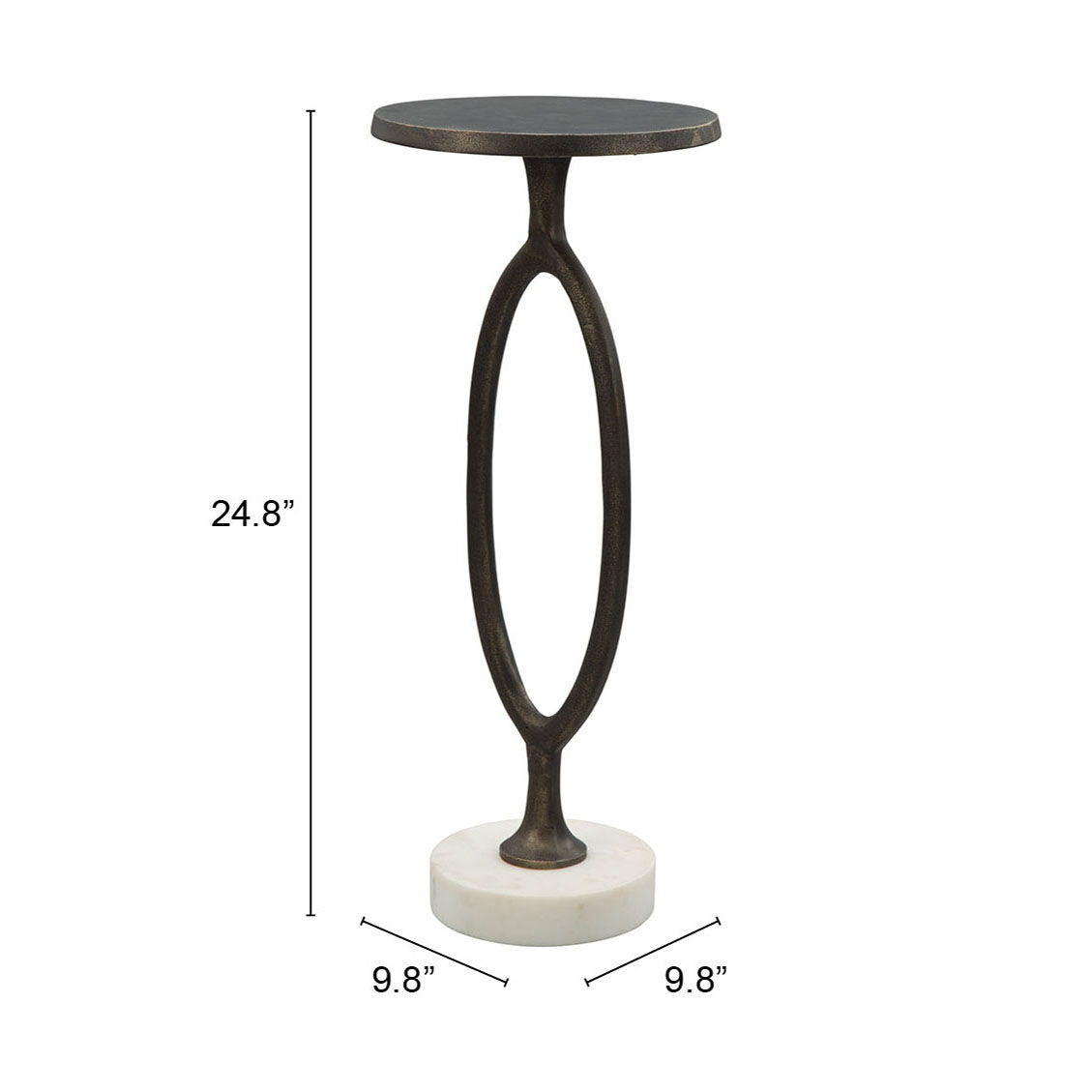 Bonita - Accent Table - Bronze