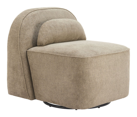 Kakao - Swivel Chair - Olive Brown