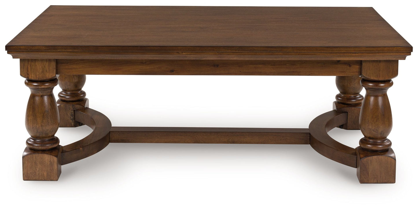 Sturlayne - Rectangular Cocktail Table - Brown