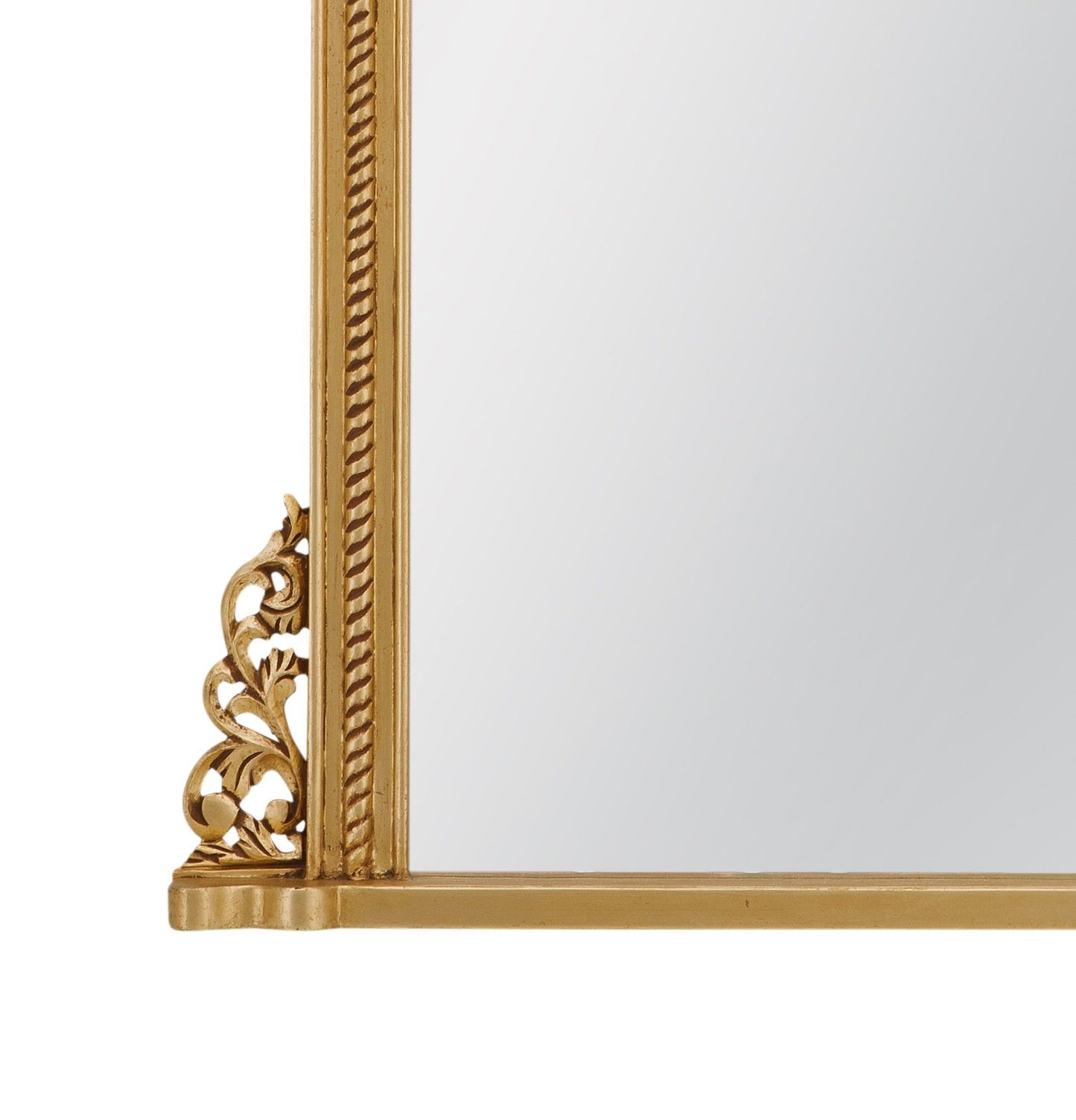 Cena - Floor Mirror - Antique Gold