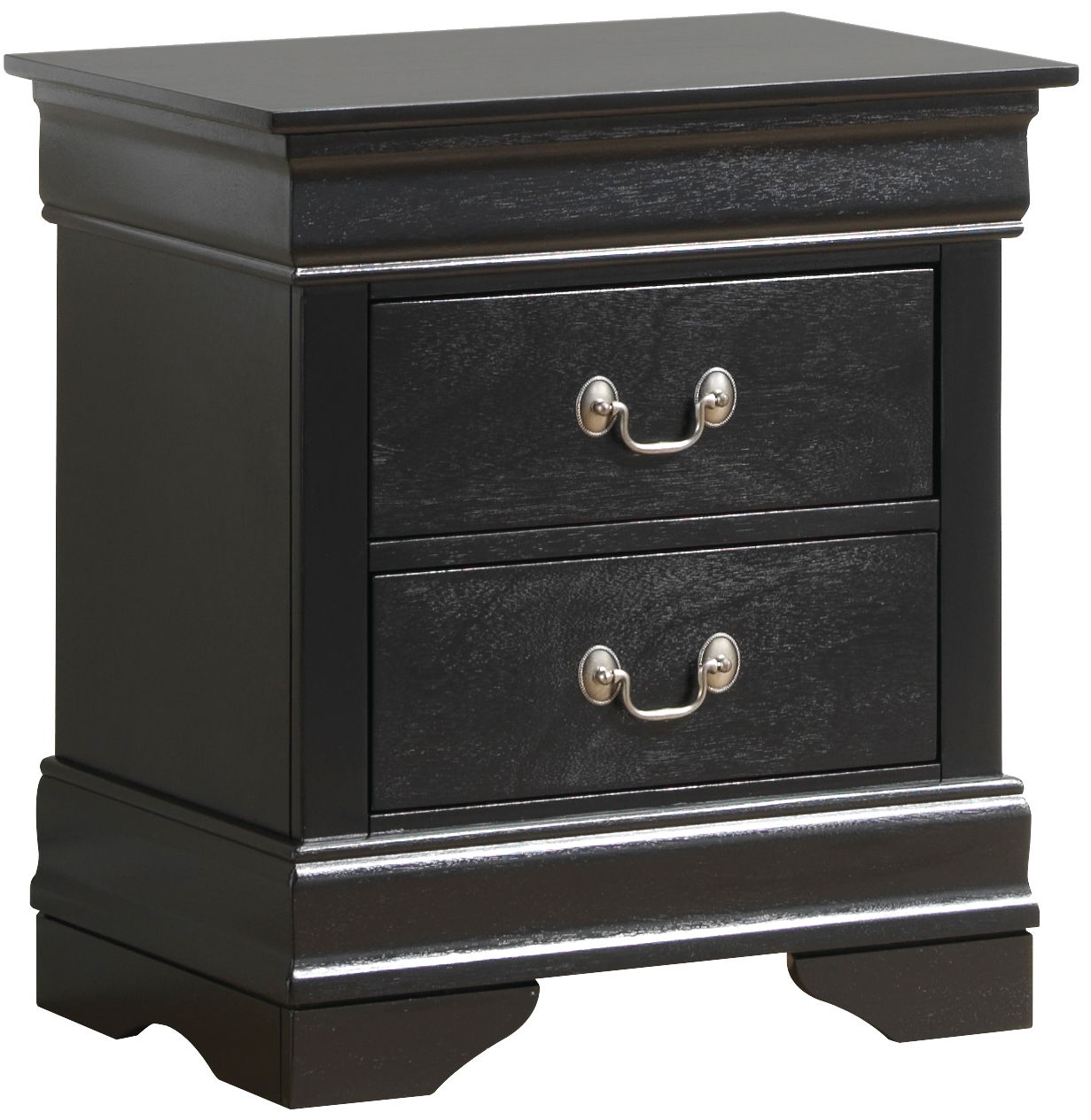 Glory Furniture - Louis Phillipe - 2 Drawer Nightstand