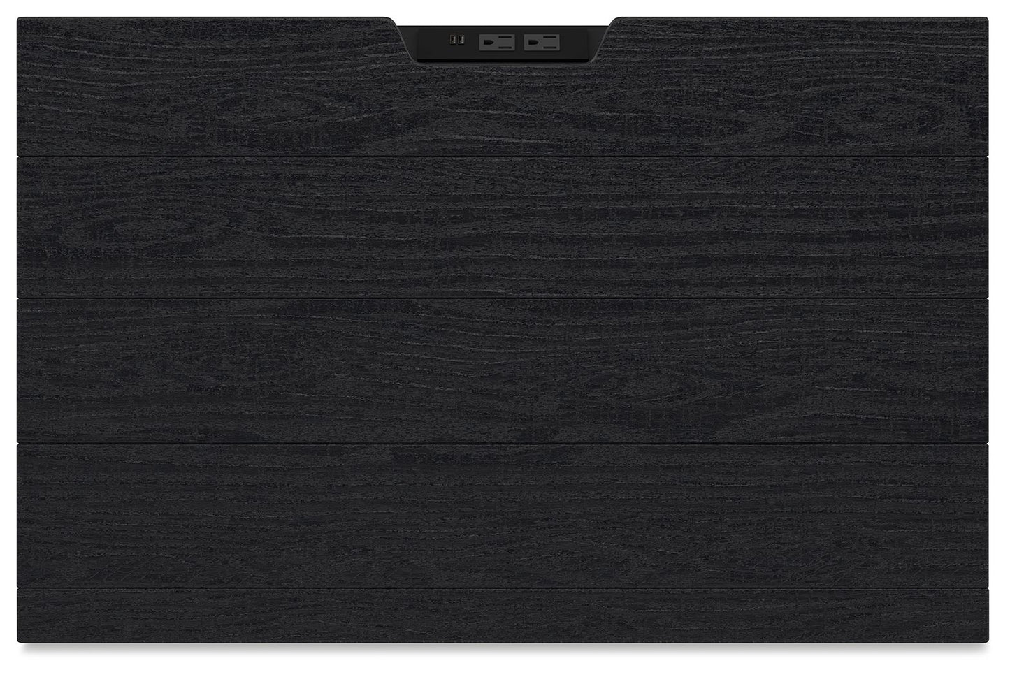 Londer - Two Drawer Night Stand - Black