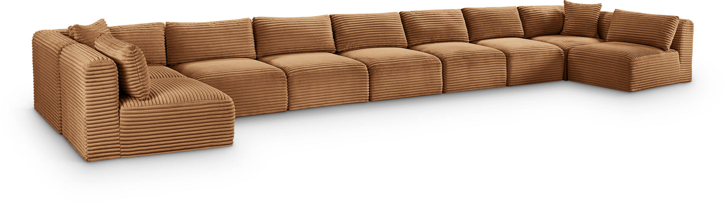 Shaggy - Fabric 9 Piece Modular Sectional