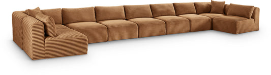Shaggy - Fabric 9 Piece Modular Sectional