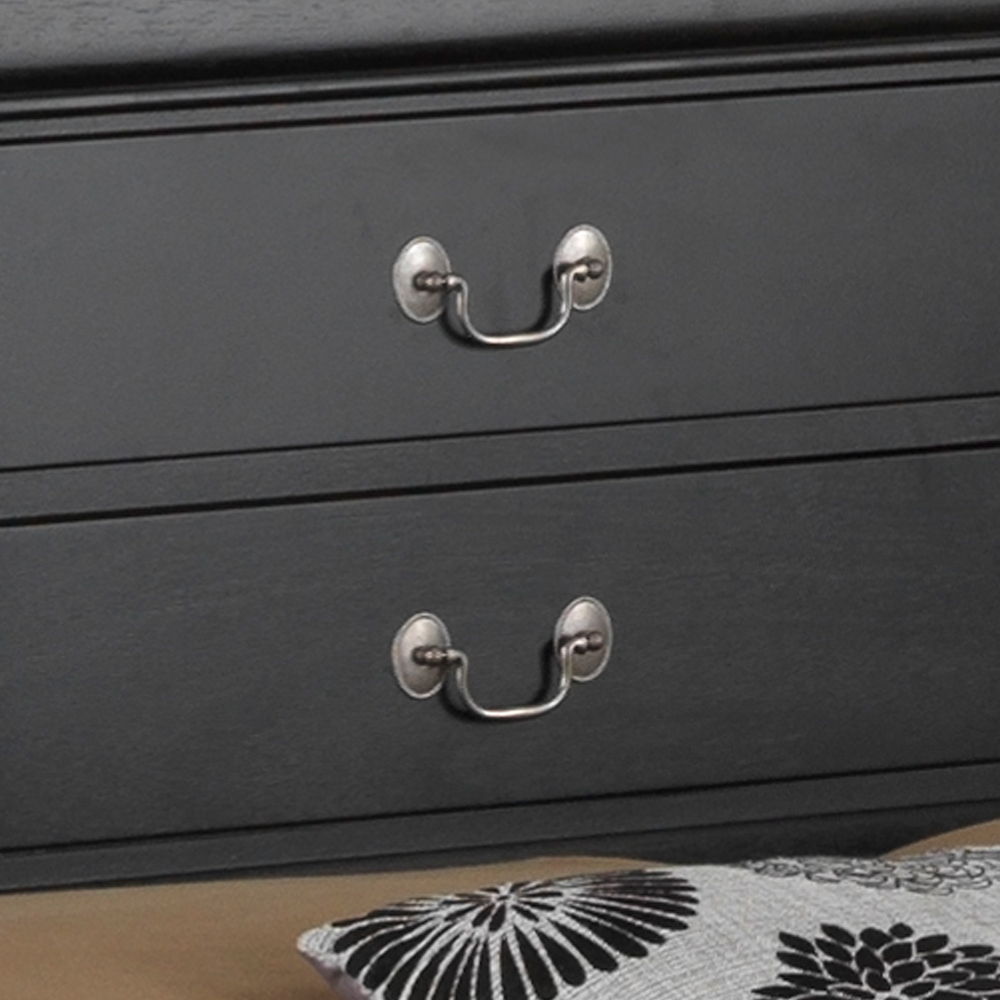 Glory Furniture - Louis Phillipe - Bookcase Storage Bed