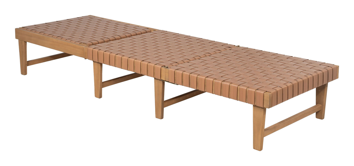 Breath - Chaise Lounge - Brown