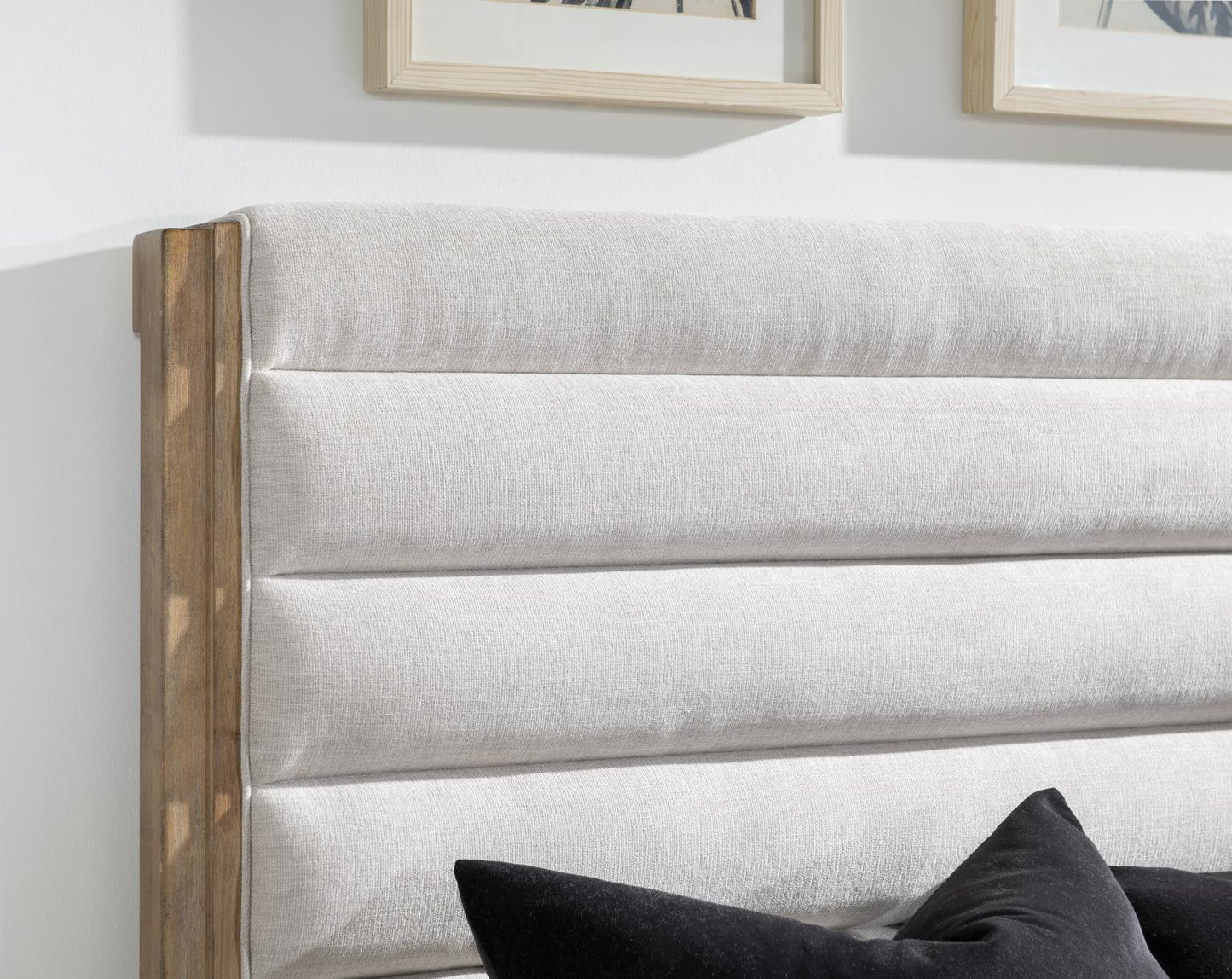 Torrance - Complete Channeled Upholstered Storage Bed