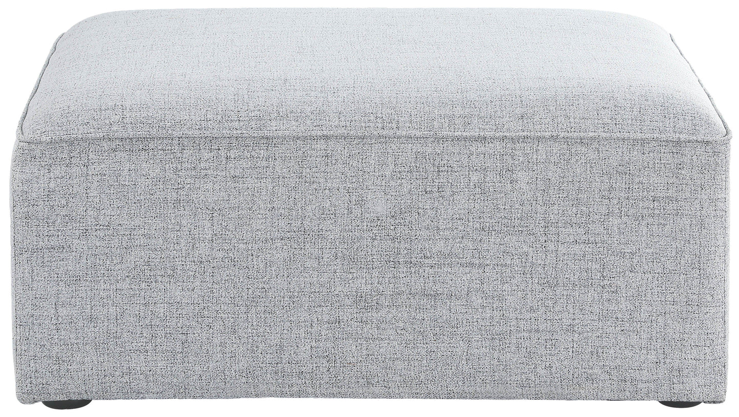 Cube - Linen Ottoman