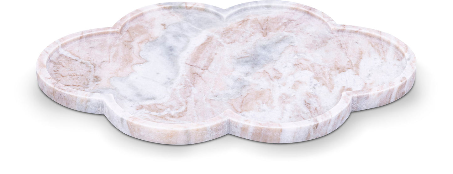 Rimini - Marble Clover Shaped Tray