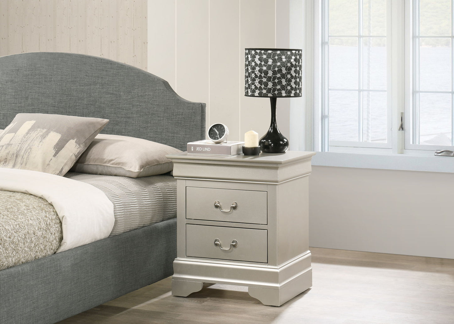 Glory Furniture - Louis Phillipe - Nightstand