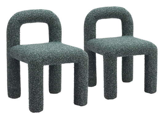 Arum - Dining Chair (Set of 2) - Snowy Green