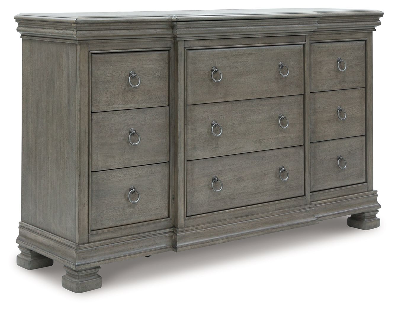 Lexorne - Gray - Dresser