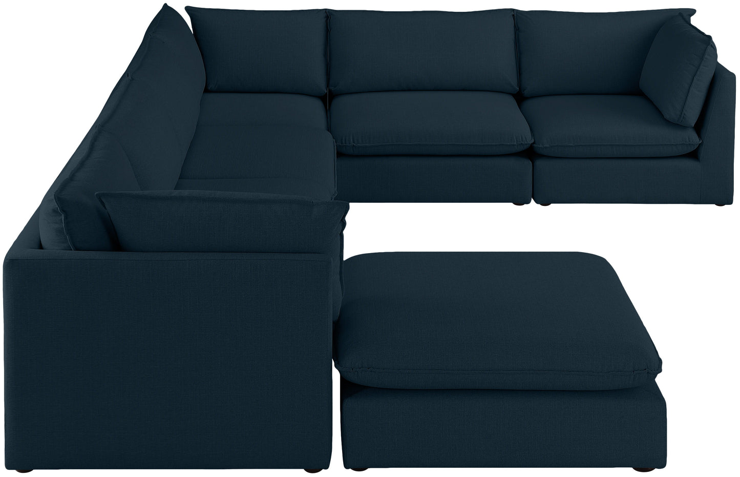 Mackenzie - Modular Sectional 7 Piece - Navy