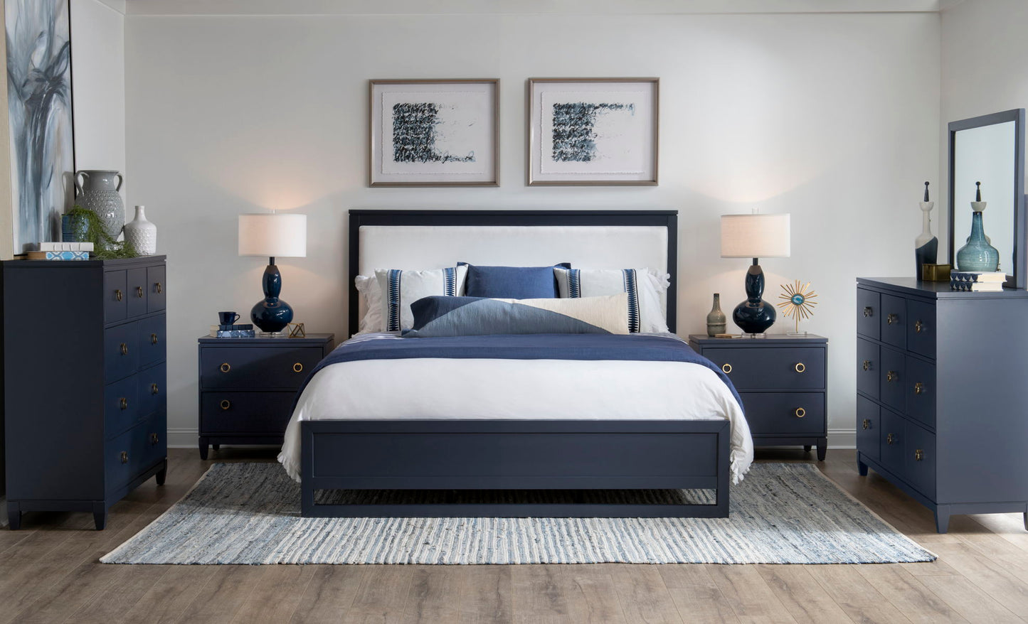 Summerland - Complete Upholstered Bed