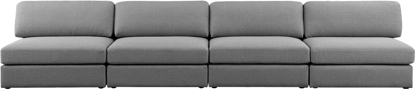 Beckham - Modular 4 Seats Armless Sofa