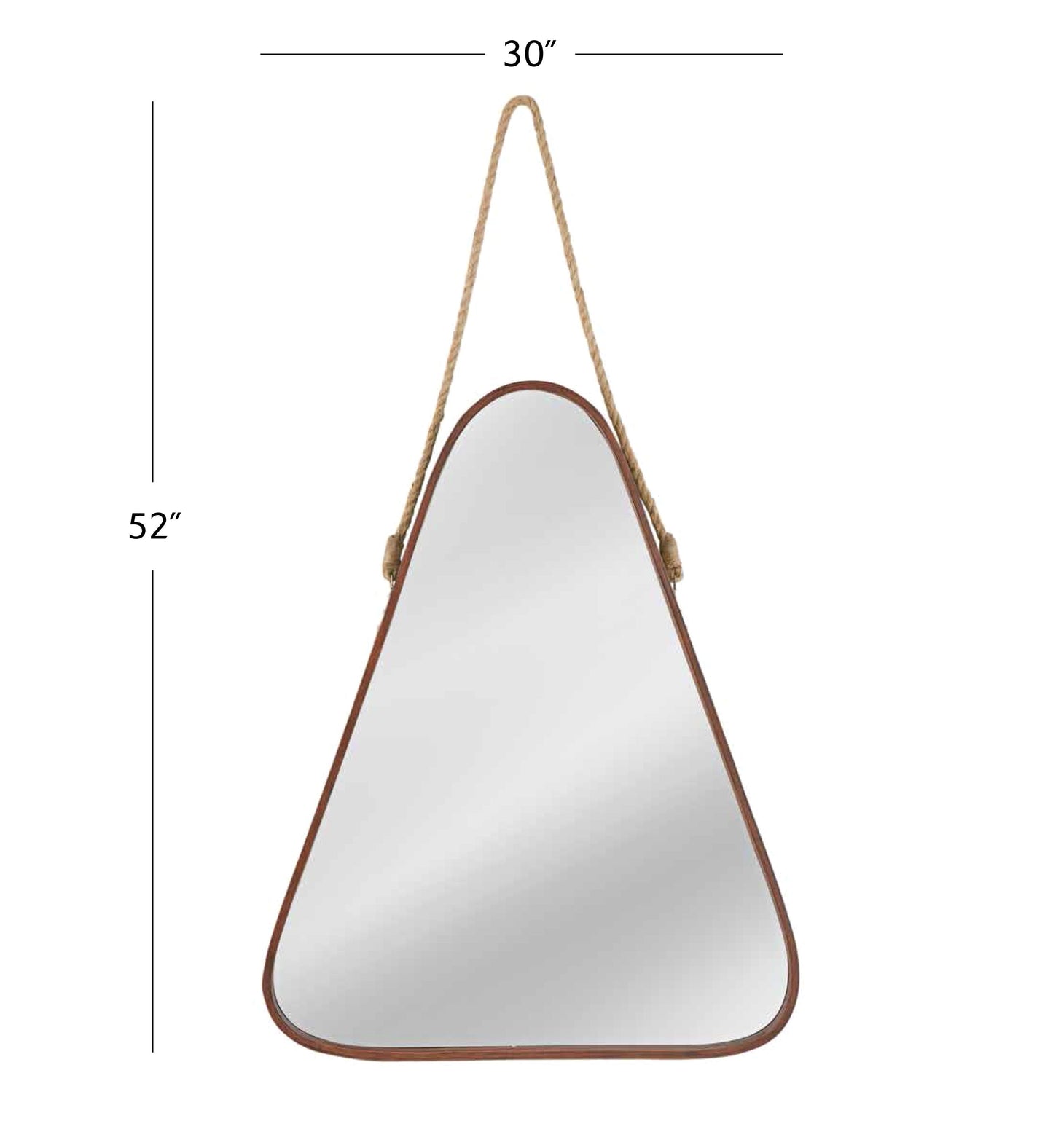 Standish - Wall Mirror - Light Brown