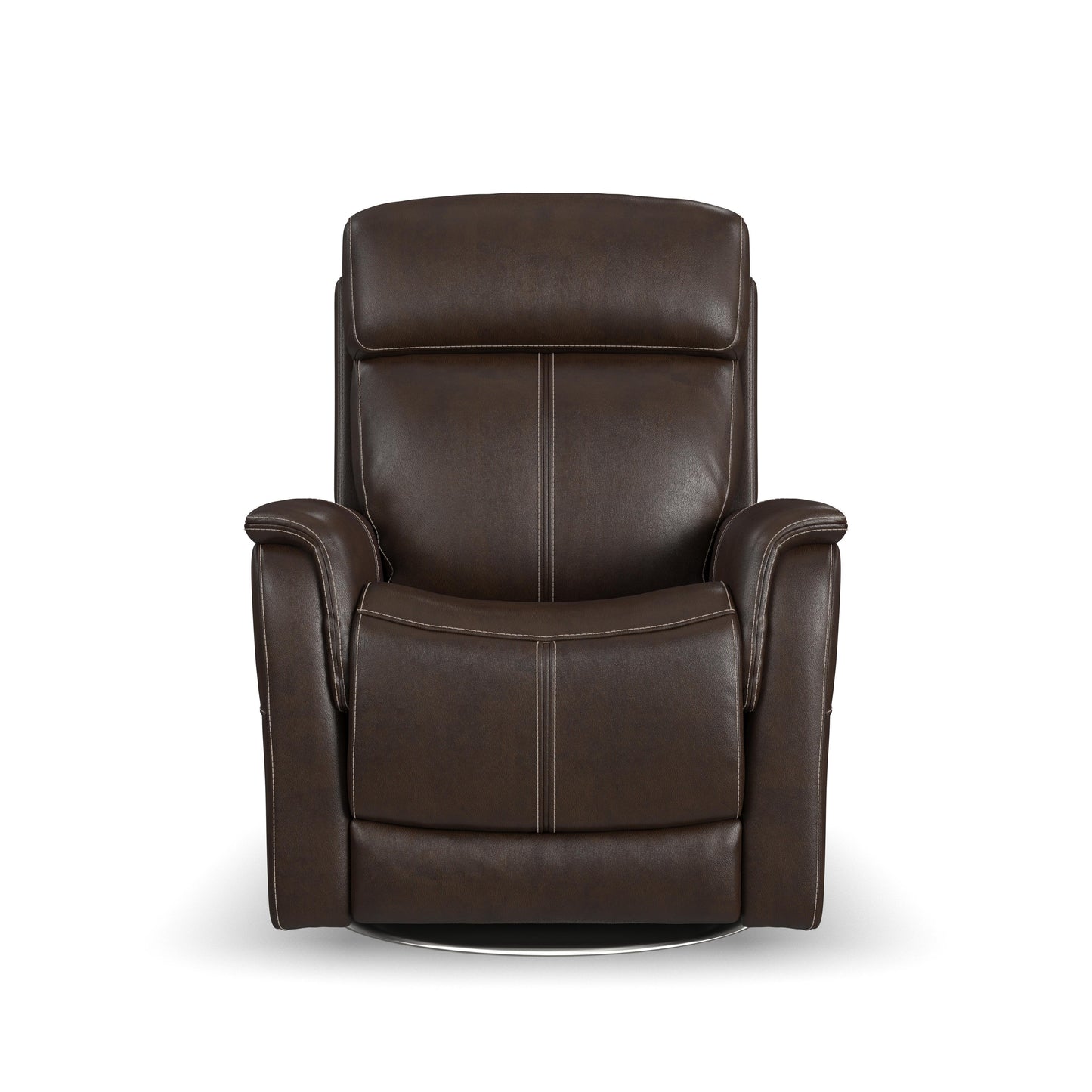 View - Power Swivel Recliner With Power Headrest