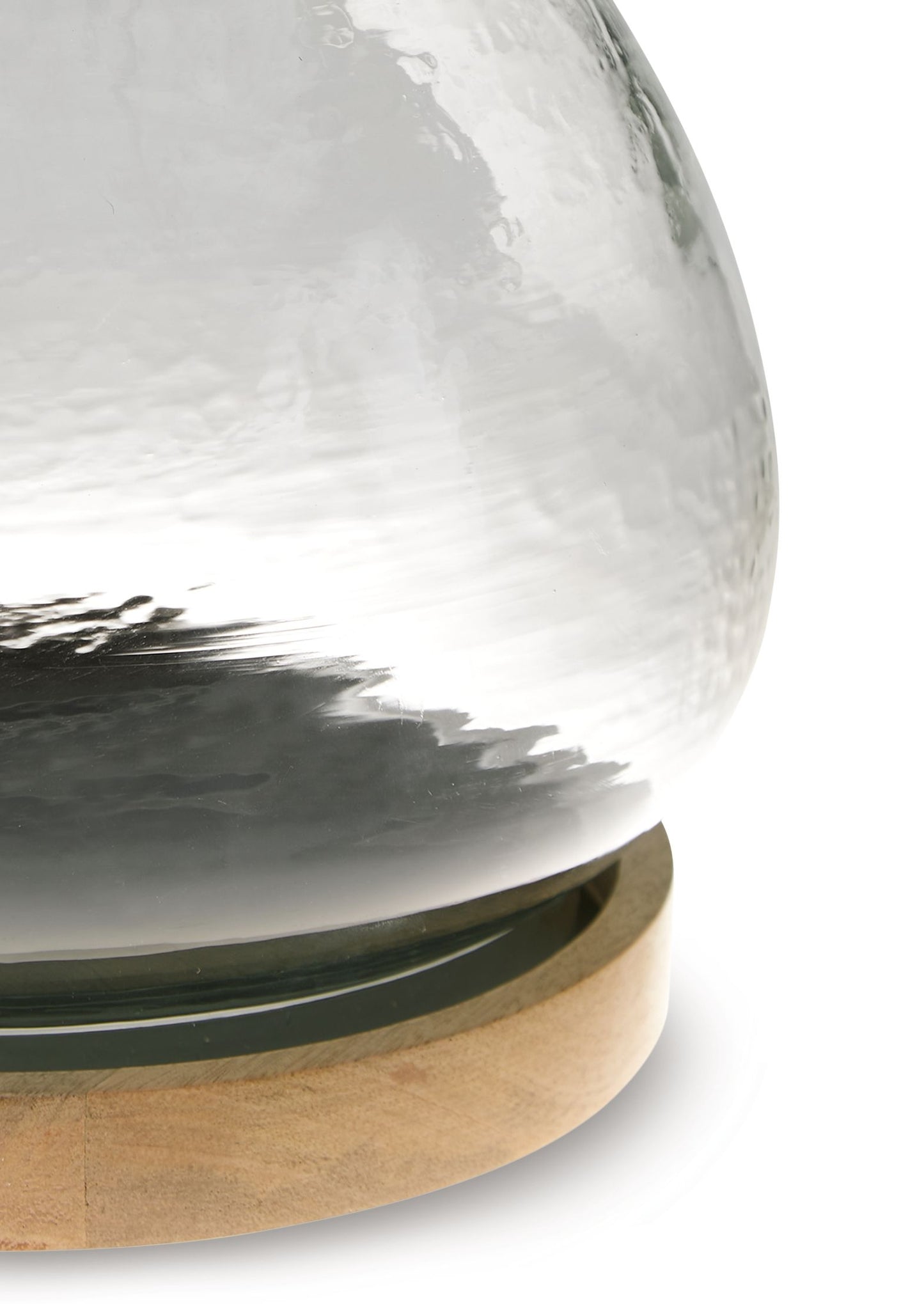 Adalisen - Candle Holder - Clear / Brown