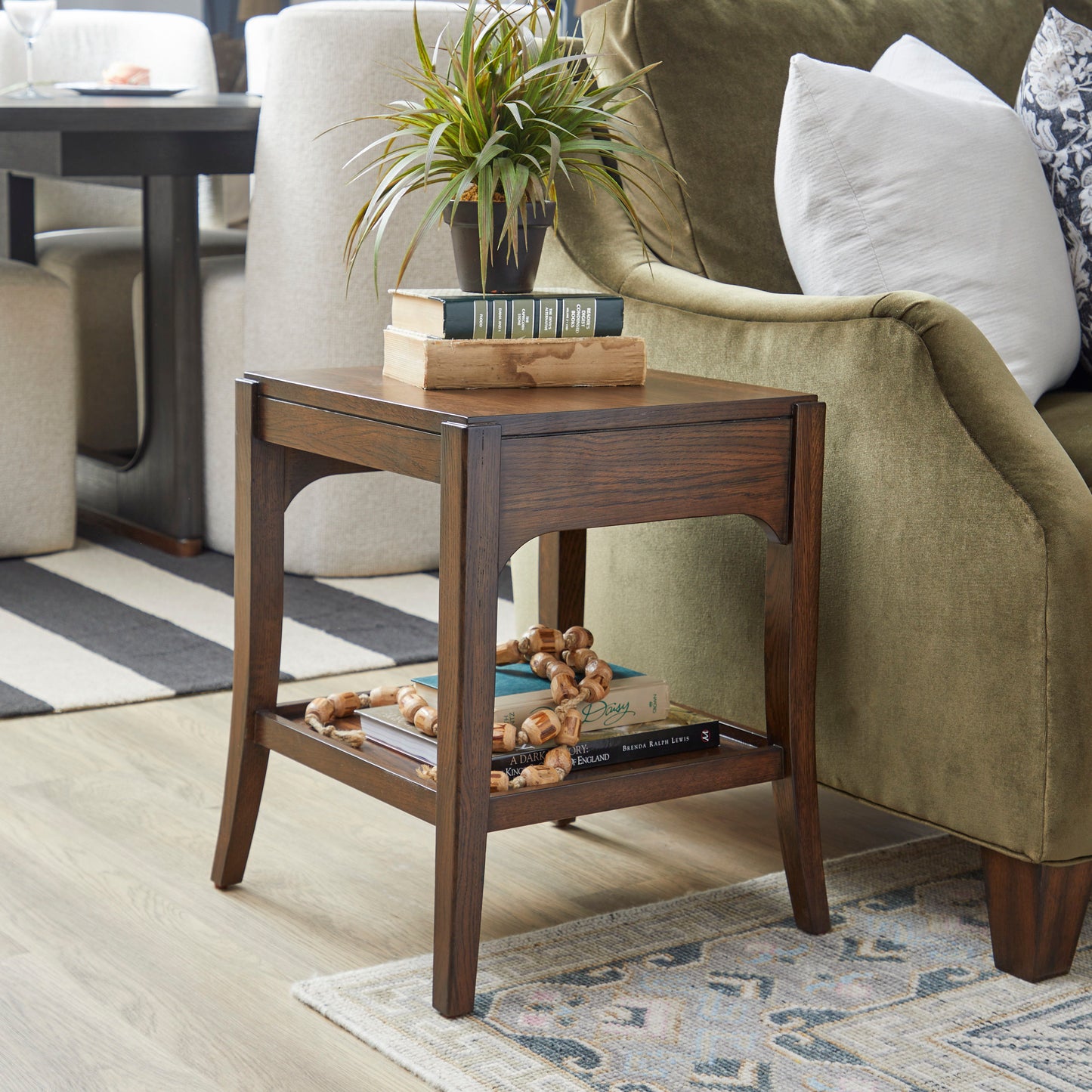 Sylvie - Rectangular Coffee Table - Dark Brown