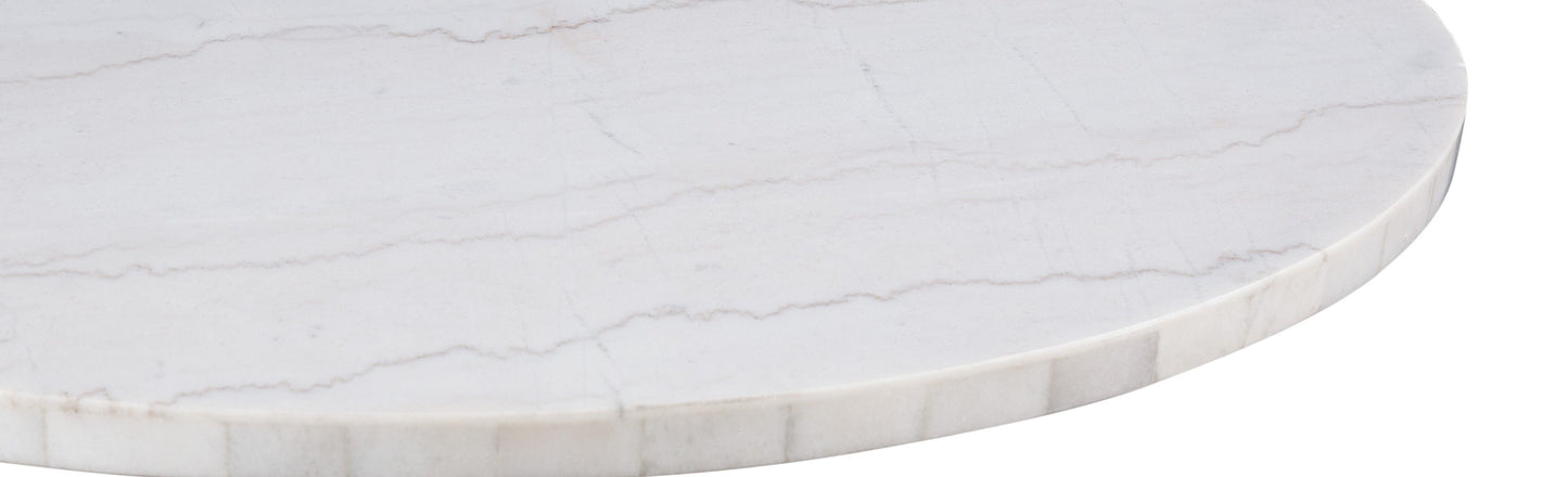 Dunham - Dining Table - White / Black