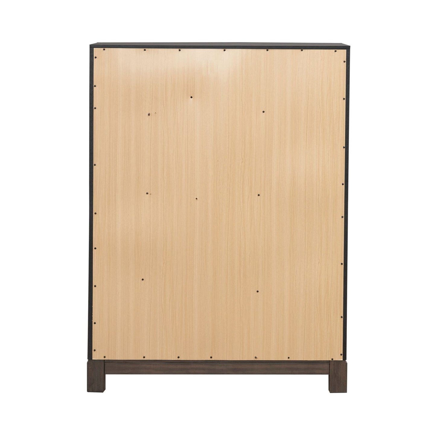 Modern Edge - 5 Drawer Chest - Brown