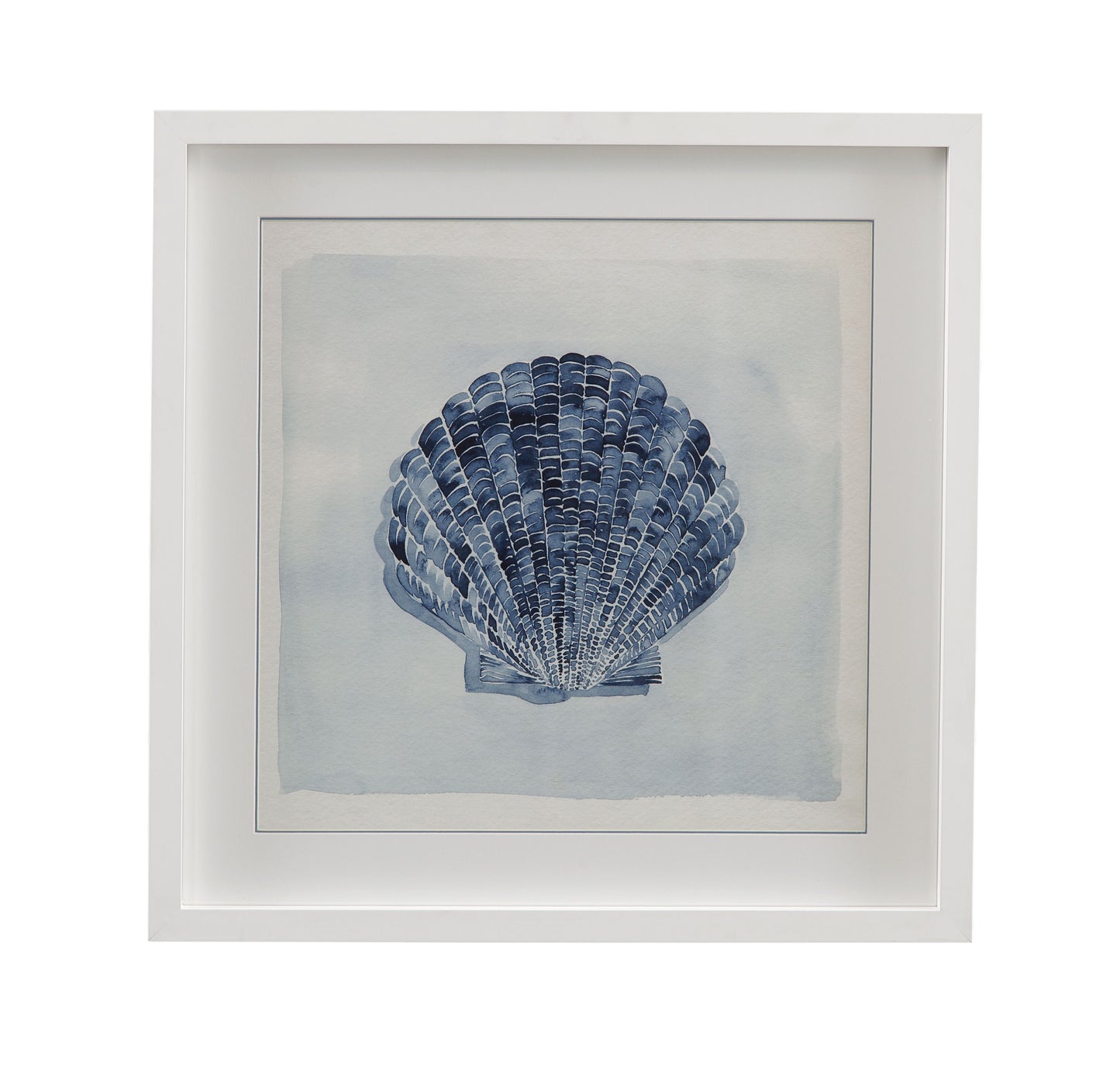 Blue Treasure I Framed Print - Blue