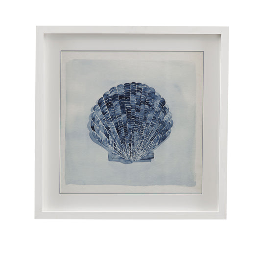 Blue Treasure I Framed Print - Blue