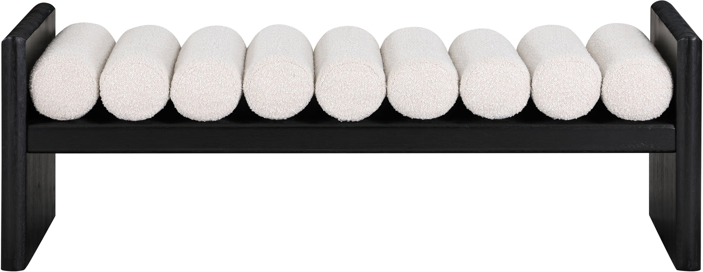 Waverly - Bench With Black Frame
